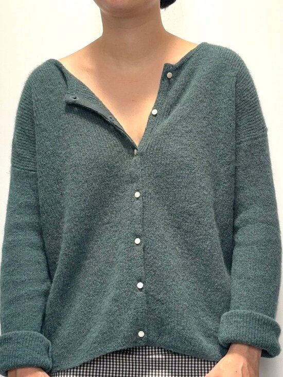 Sezane Sweaters - Sezane Gaspard Cardigan, Sage